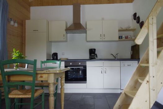 Küche und Essbereich