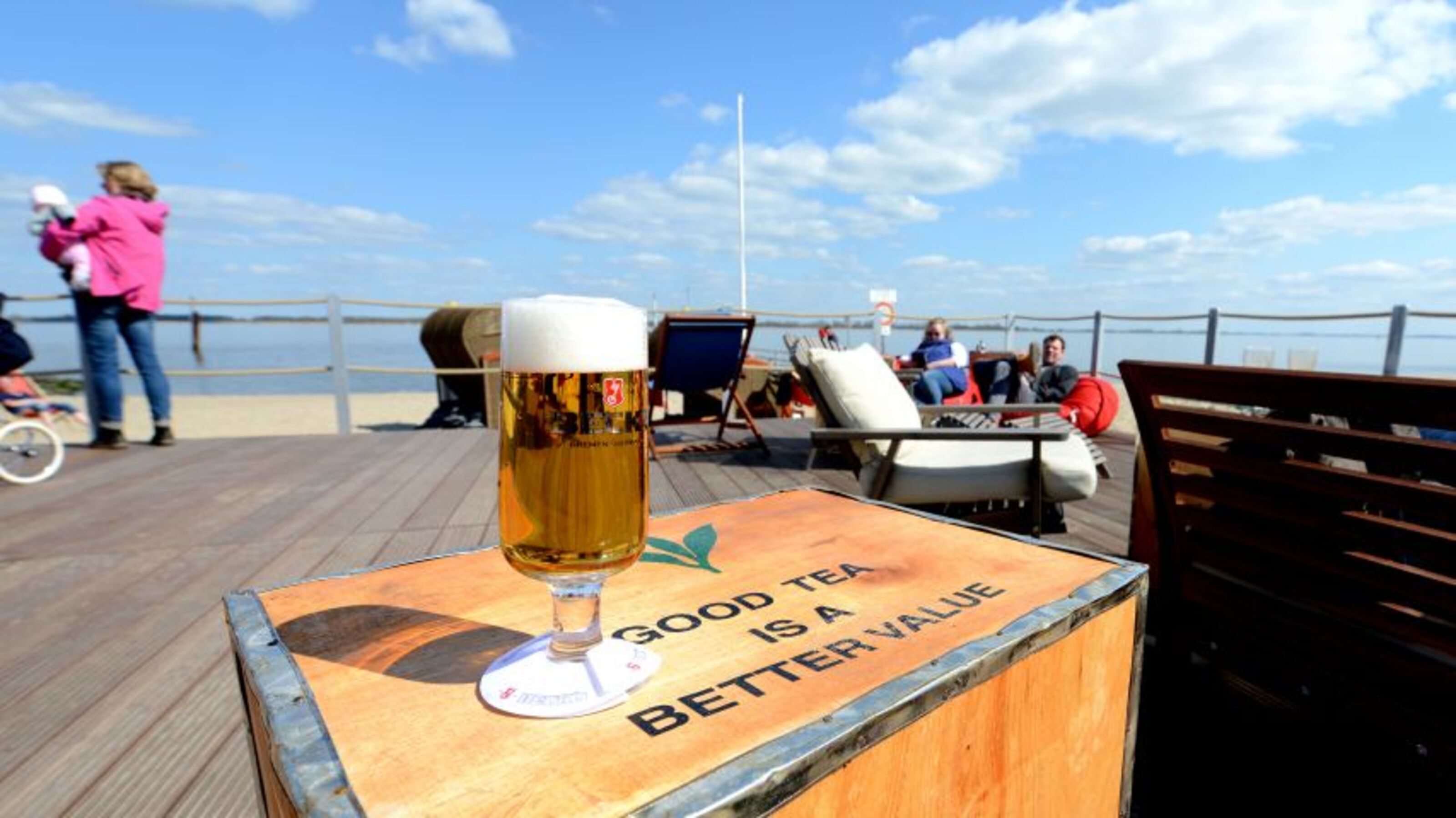 Bistro direkt am Strand 