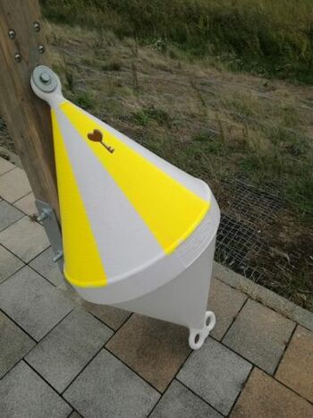 Liebesschlössergitter im Ortsteil Bad