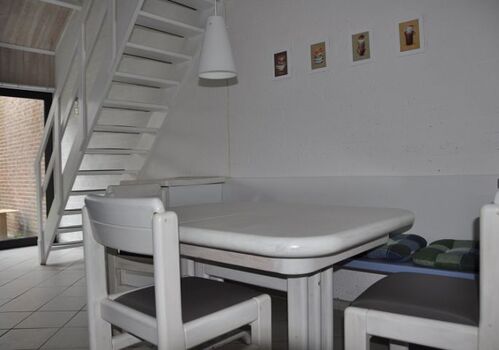 Küche, auch geeignet für schöne Spieleabende