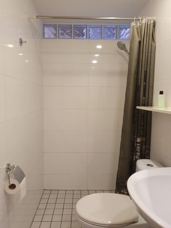 Bad im EG, ideal um auch mal den Hund abzuspritzen 