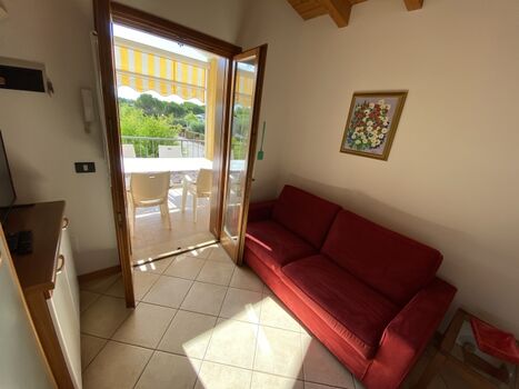 Eingang zur Terrasse