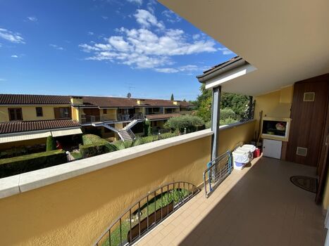 Das Panorama von der Terrasse