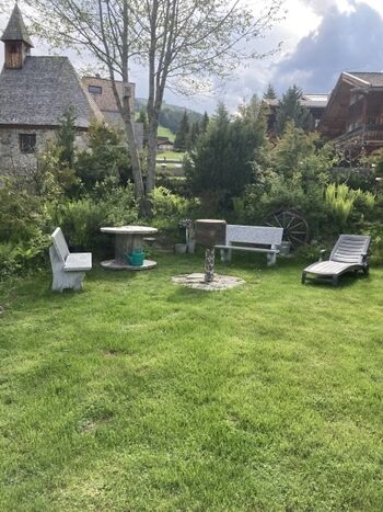 Feuerstelle im Garten