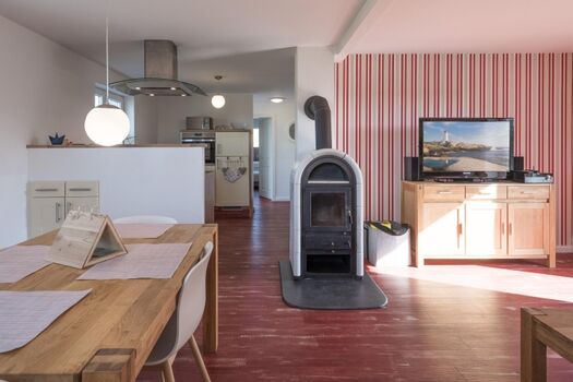 Altes Schäferhaus - Kaminofen für gemütliche Abende 