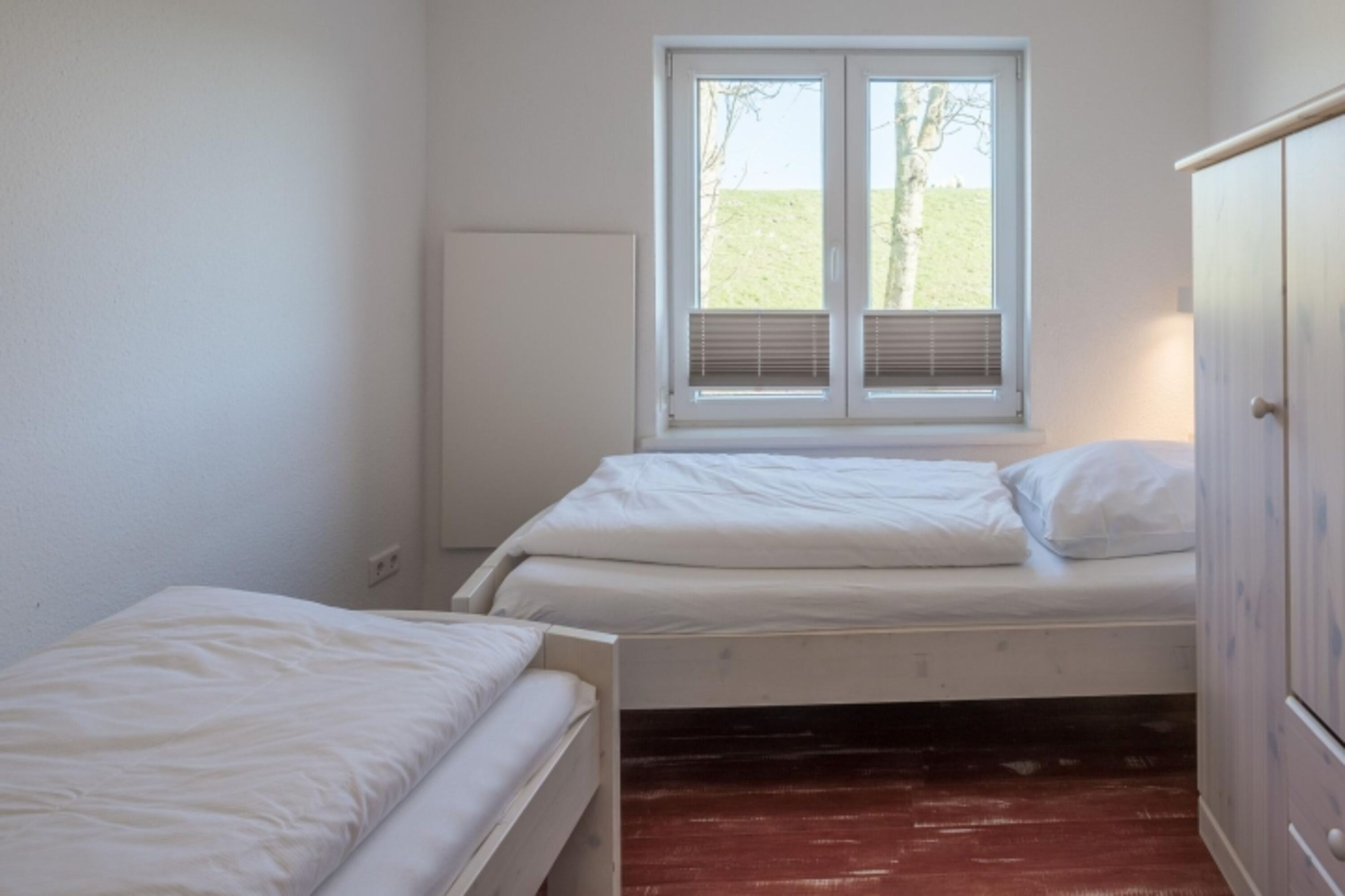 Altes Schäferhaus - Schlafzimmer mit 2 Einzelbetten ( 90x200 )