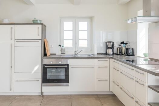 Reethus Steuerbord - großzügige Küche mit allem Komfort 