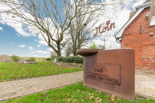 Juwel am Deich - Weg zum Haus 