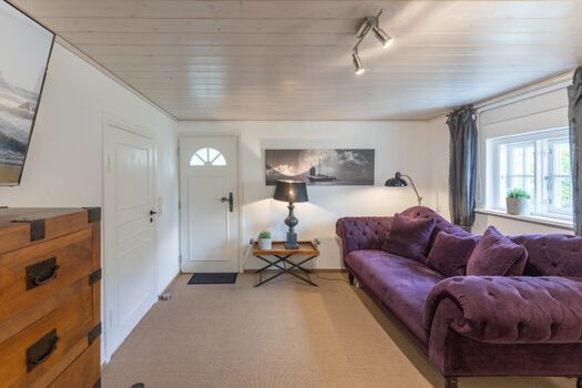 Countryhouse - Schlafzimmer mit en Suite Bad und Sitzecke 