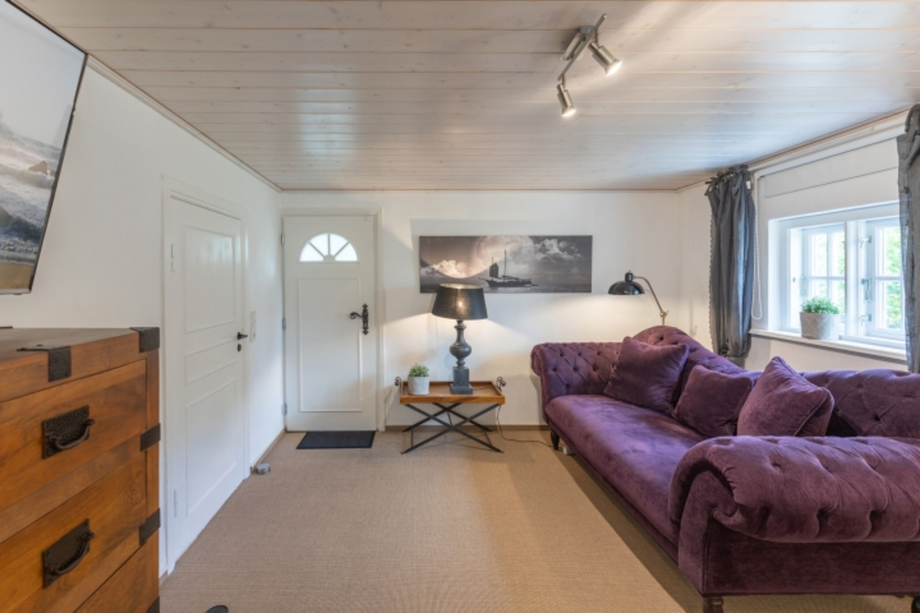 Countryhouse - Schlafzimmer mit en Suite Bad und Sitzecke 