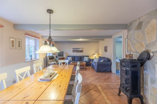 Freesenhuus Althorsbüll - Gemütlicher Wohn und Essbereich 