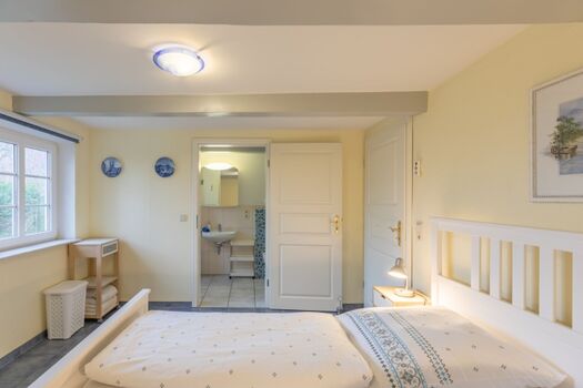 Freesenhuus Althorsbüll - Dieses Schlafzimmer hat ein en Suite Bad 