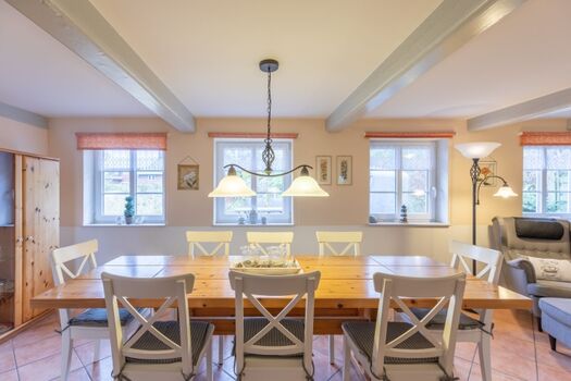 Freesenhuus Althorsbüll - Großer Esstisch für die ganze Familie 