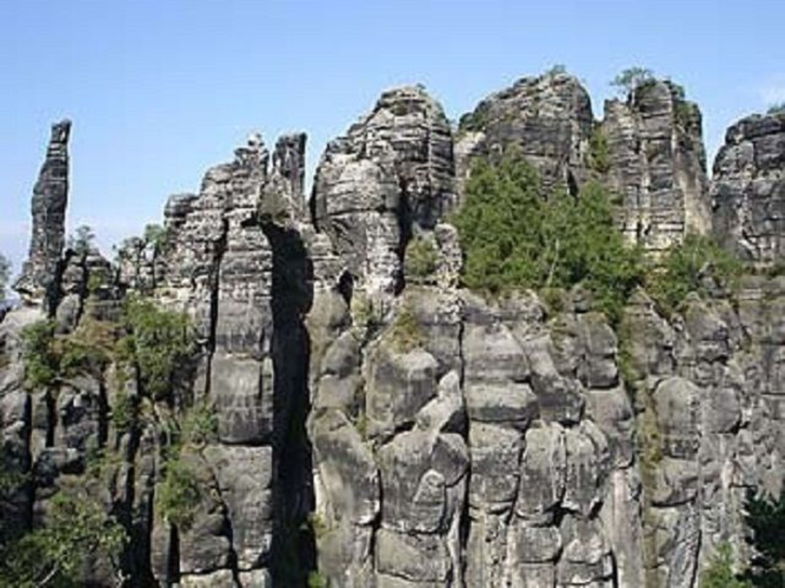 Pfaffensteine mit Barbarinefelsen