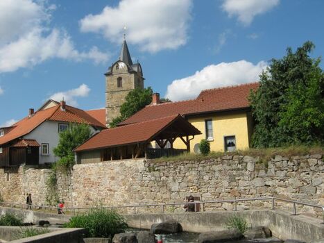 Themar, geschichtsträchtige Stadt mit Stadtmauer + 7 Türmen