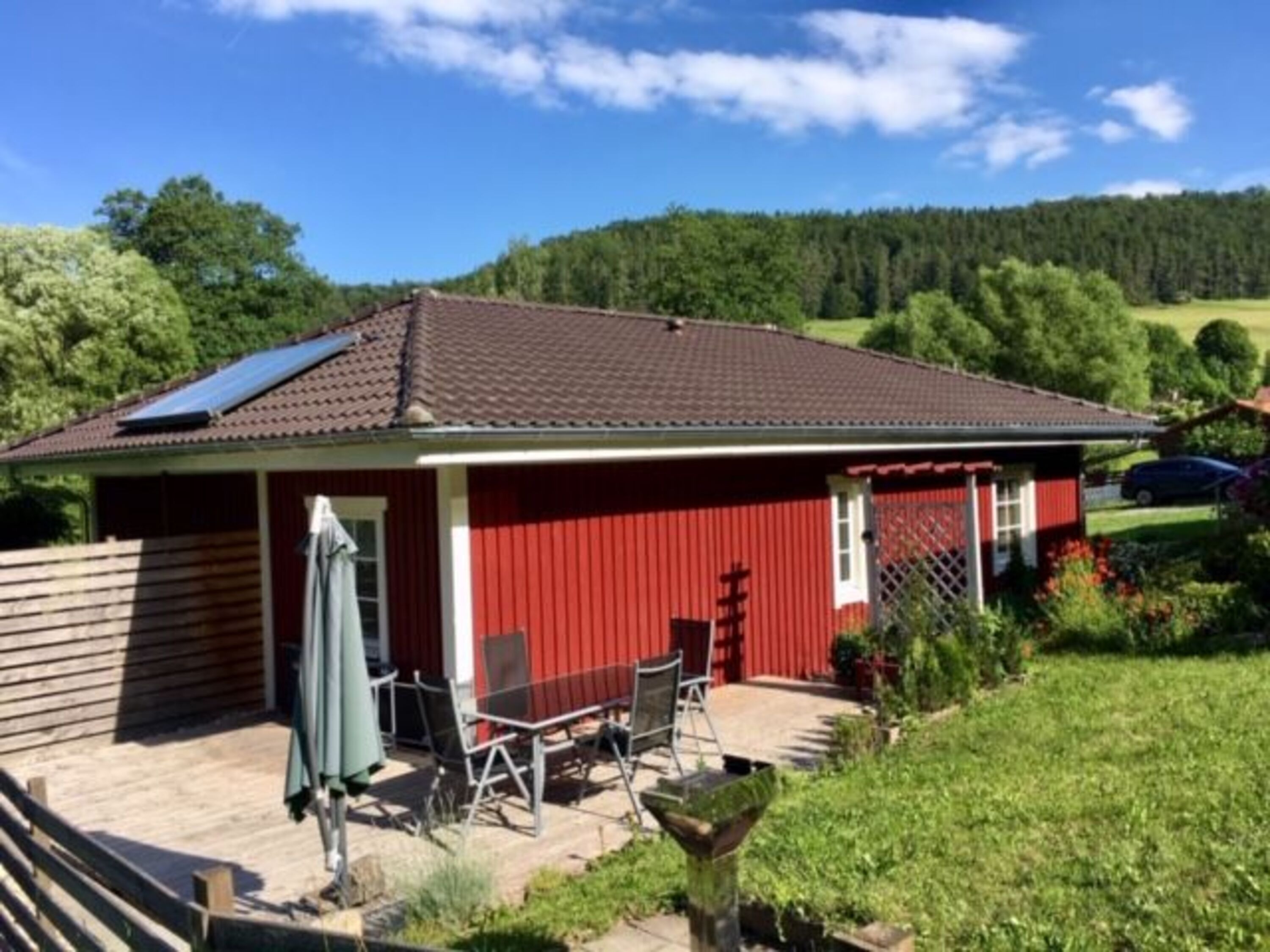 Sonnenterrasse mit Grillplatz