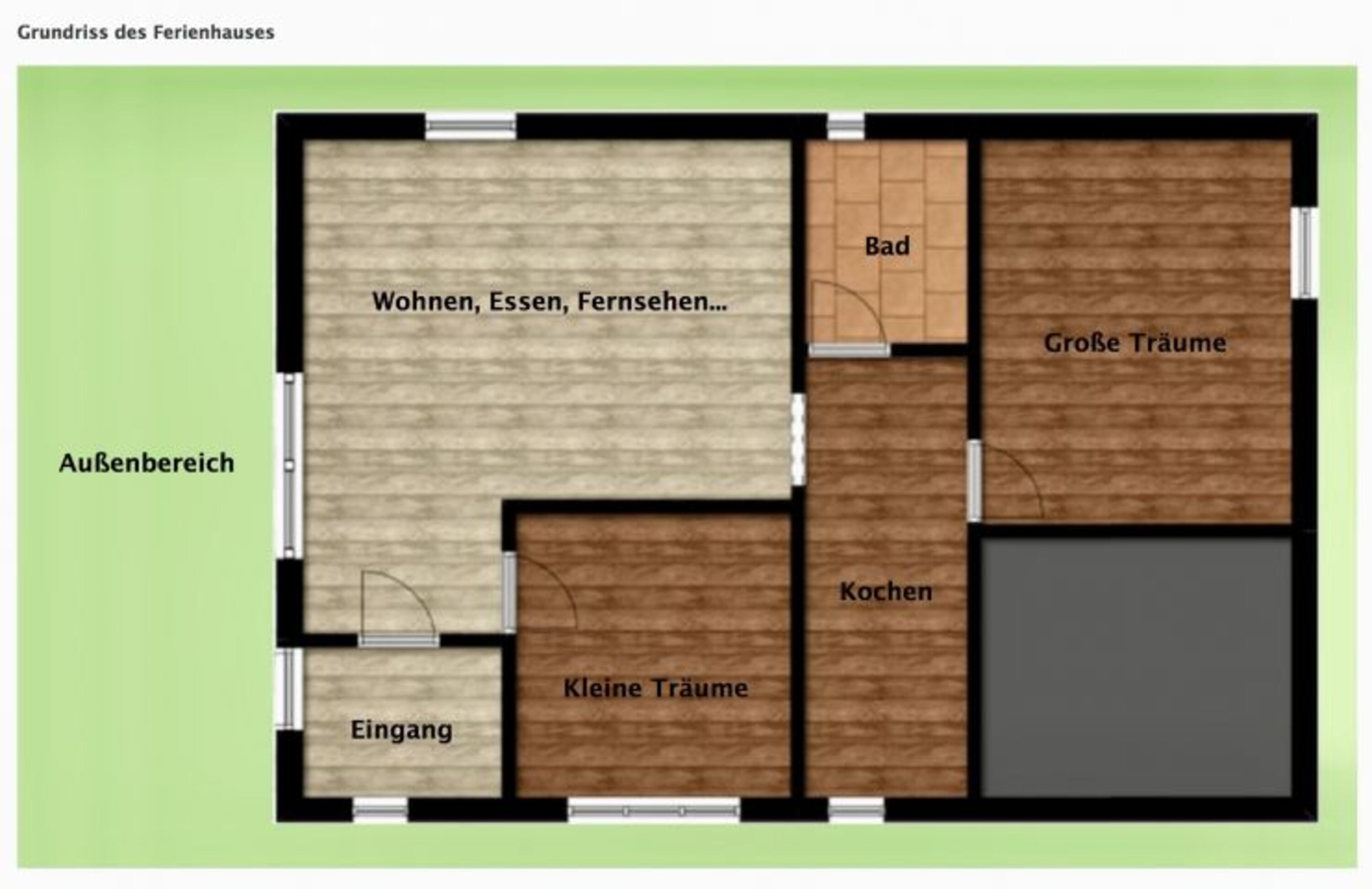 Der Grundriss des Hauses