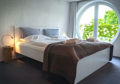 Schlafen vorm Bullauge