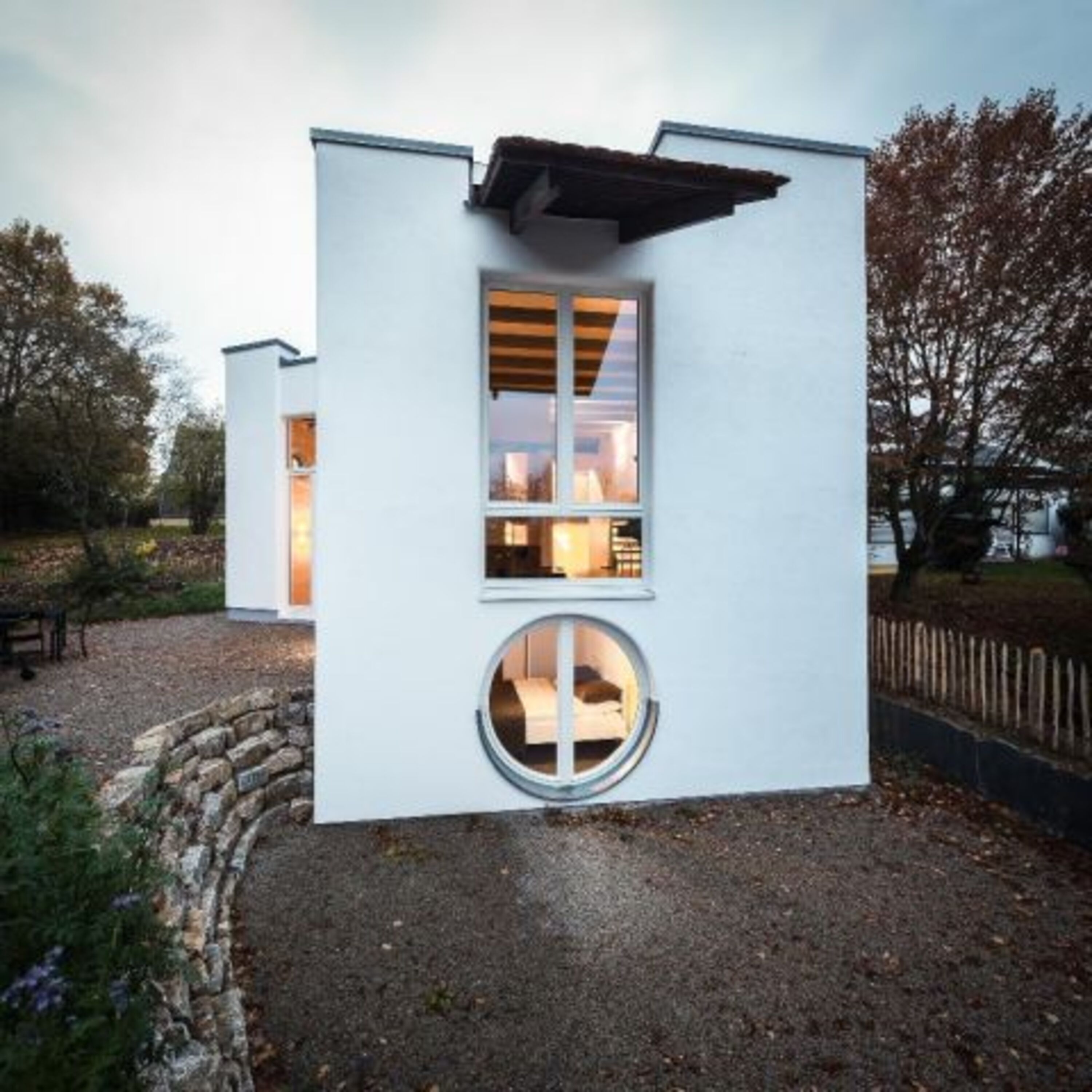 Fassade mit viel Glas