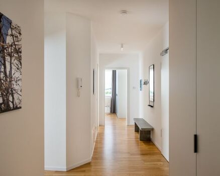 Blick durch die Wohnung