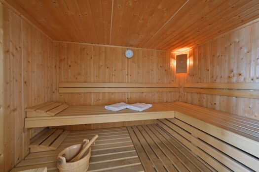 Sauna für alle Gäste