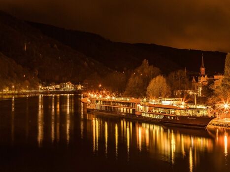 Abendstimmung am Moselufer