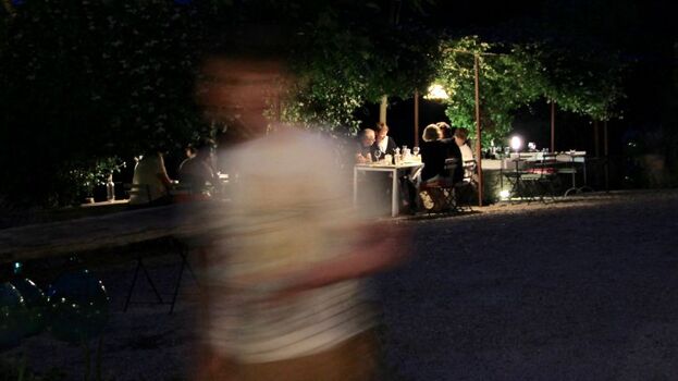 Abendessen unter den Sternen