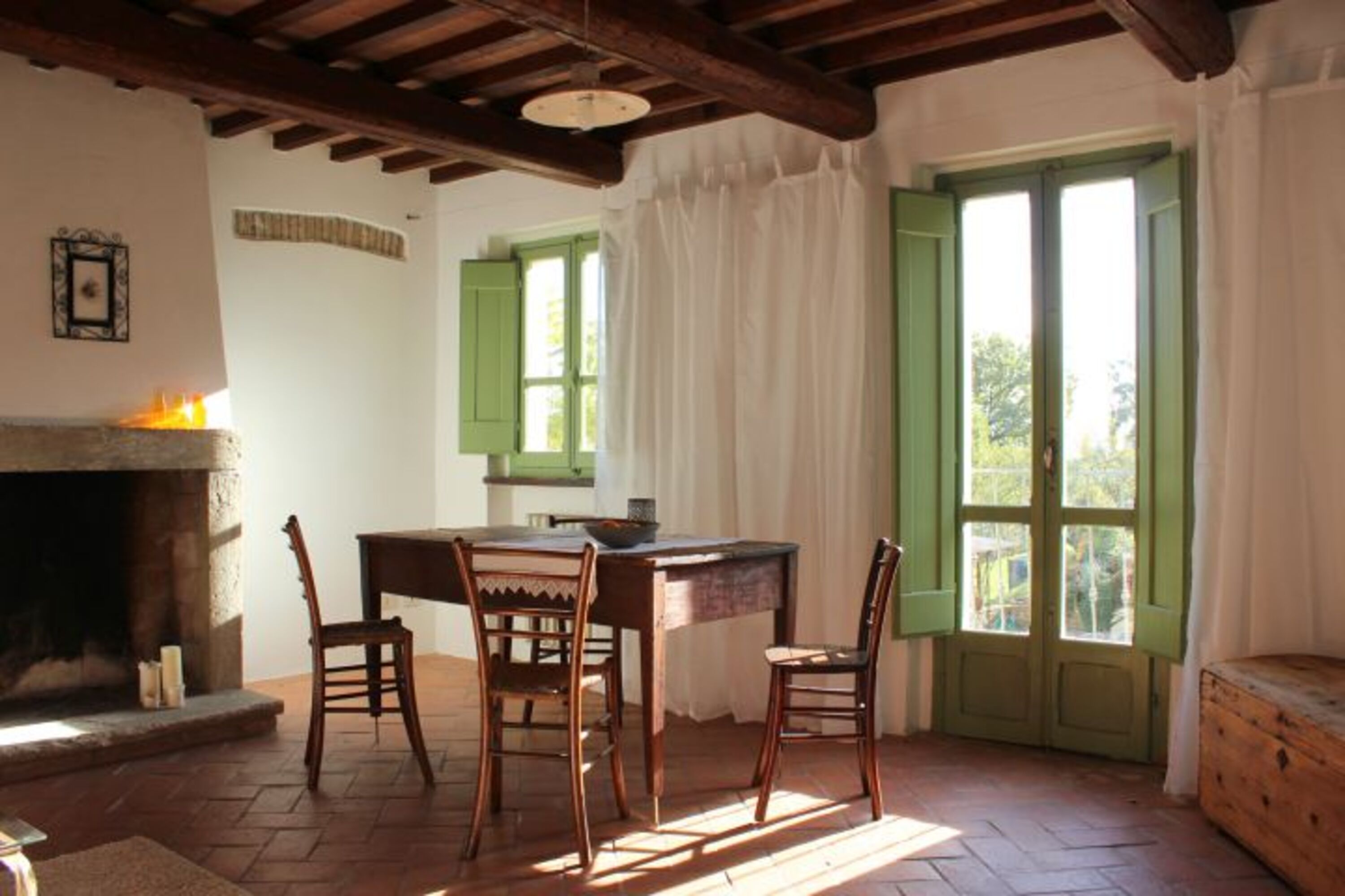 Wohnzimmer der Ferienwohnung