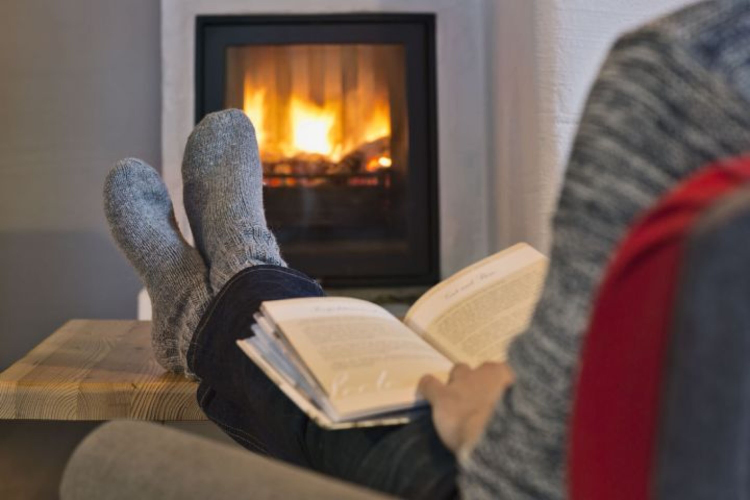 Kamin im Chalet