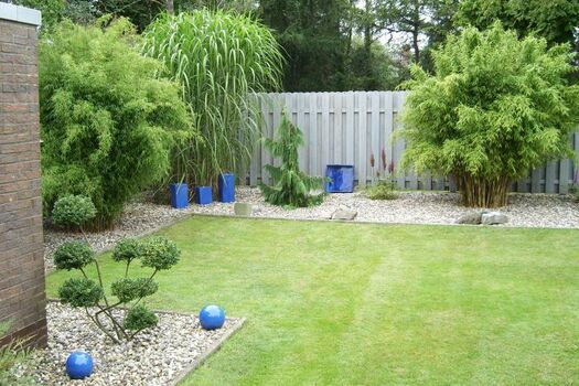 Garten Ferienwohnung SeeKiste Dangast