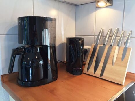 Küche Ferienwohnung SeeKiste Dangast