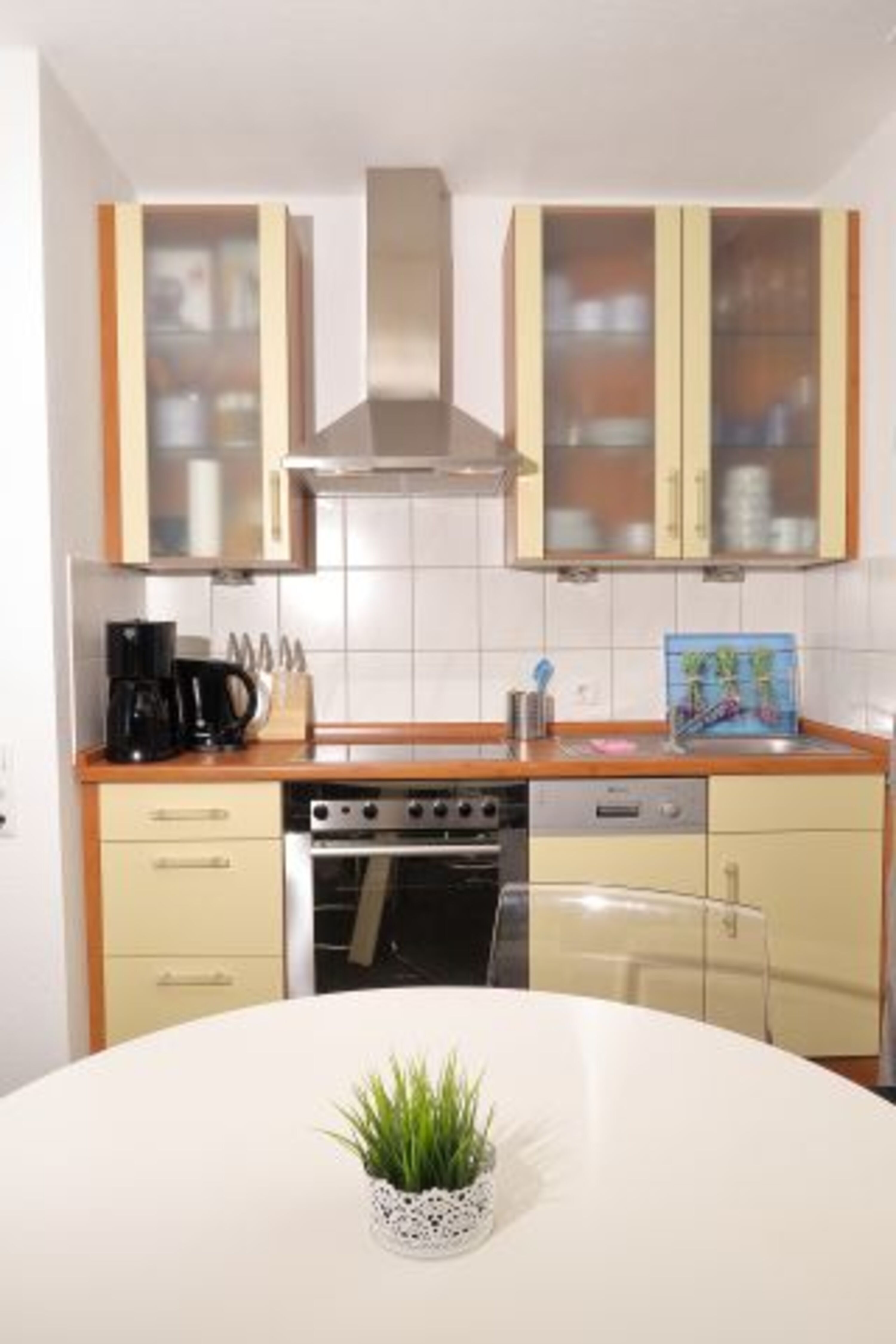 Küche Ferienwohnung SeeKiste Dangast