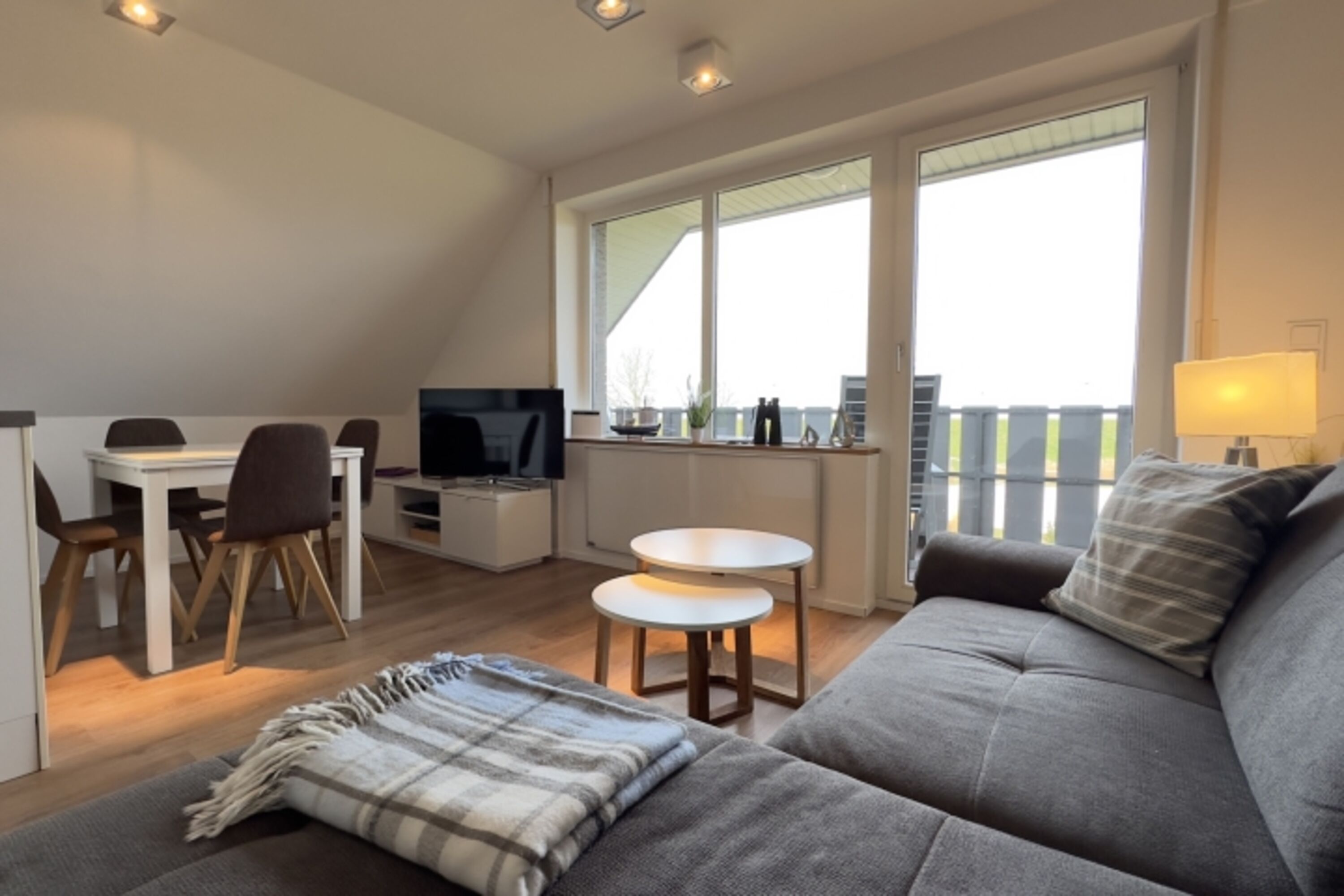 Wohnung Arngast mit Blick auf die Nordsee
