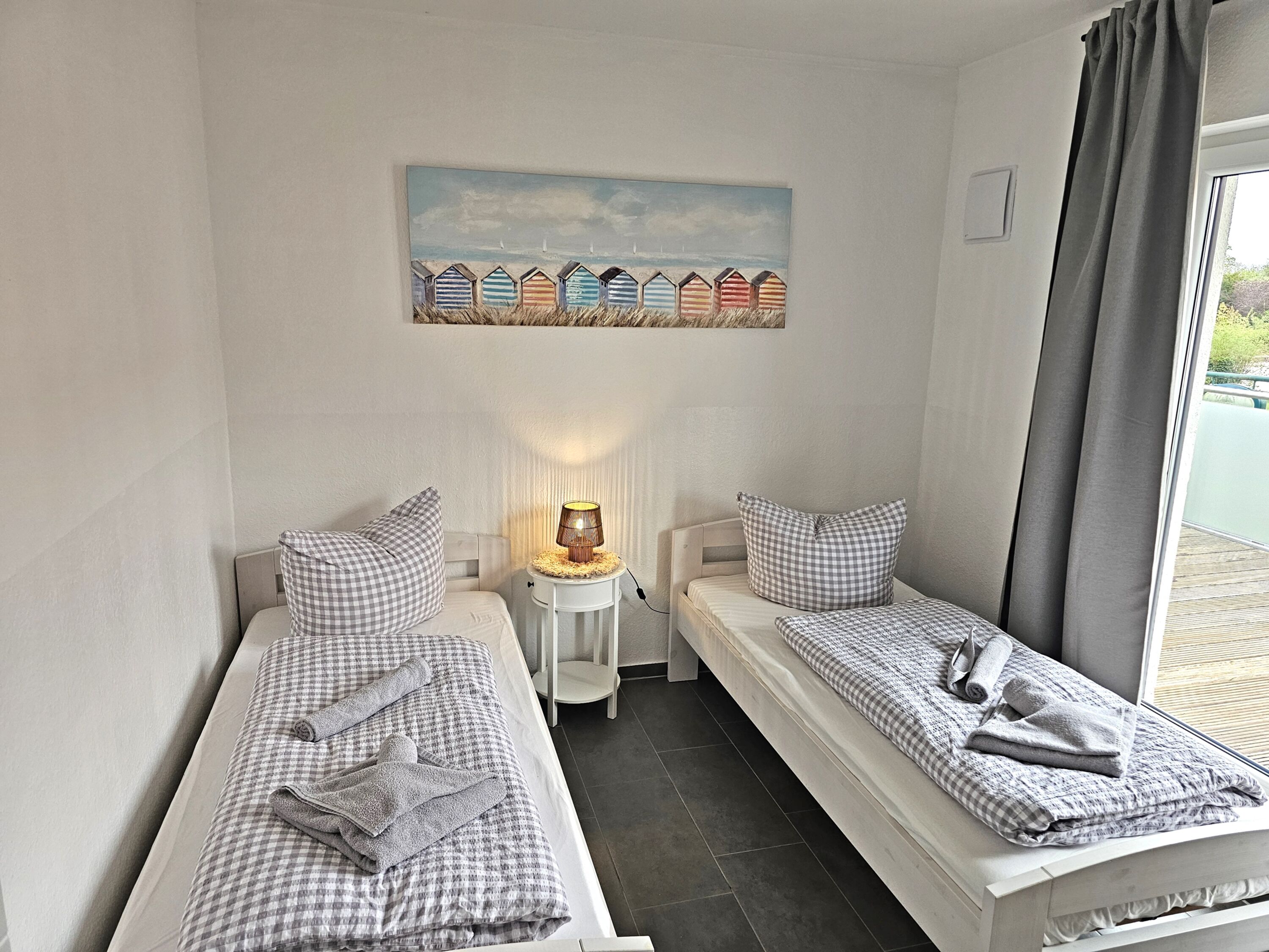 Schlafzimmer 2 in Penthousewohnung Heimathafen