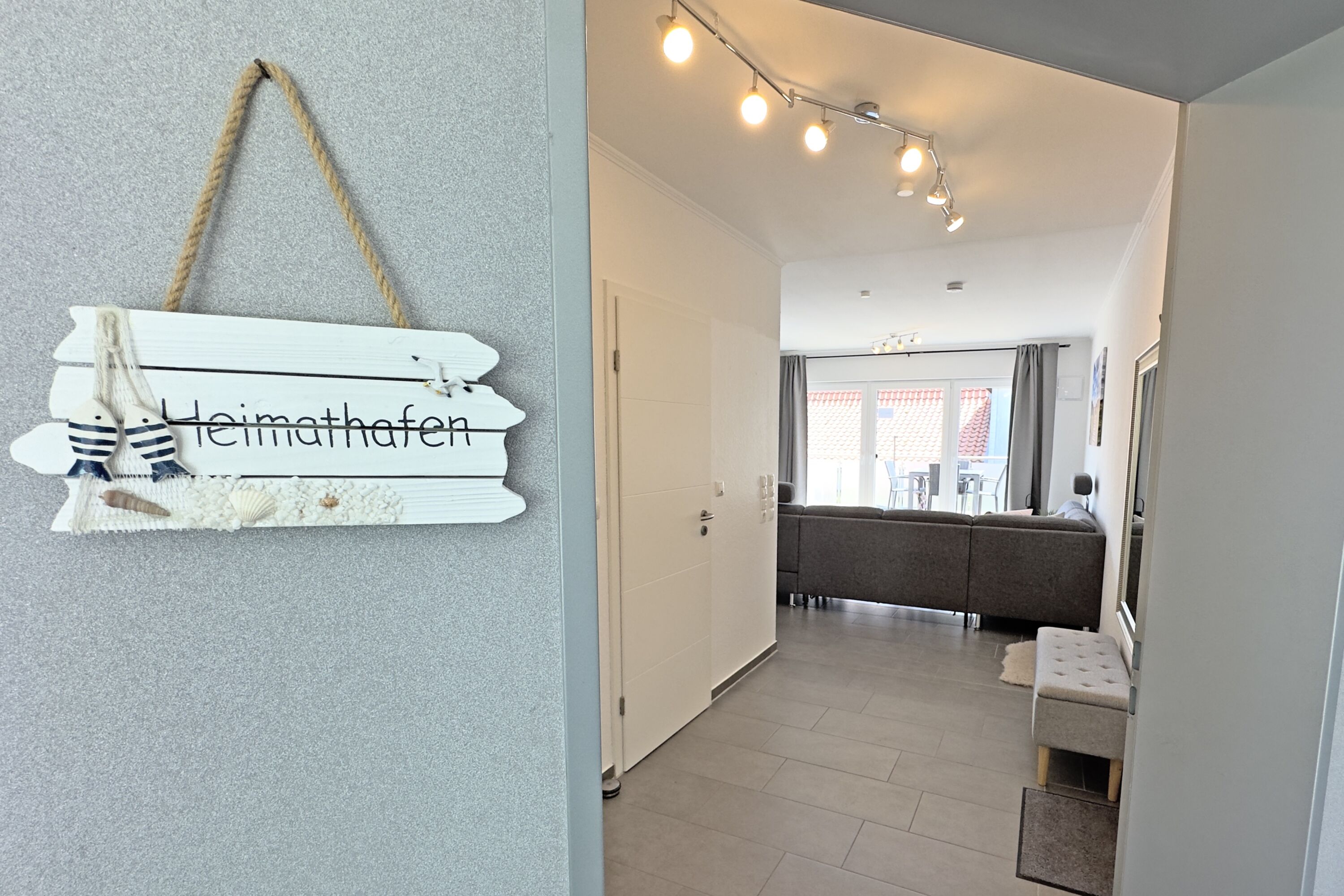 Eingangstür Penthousewohnung Heimathafen
