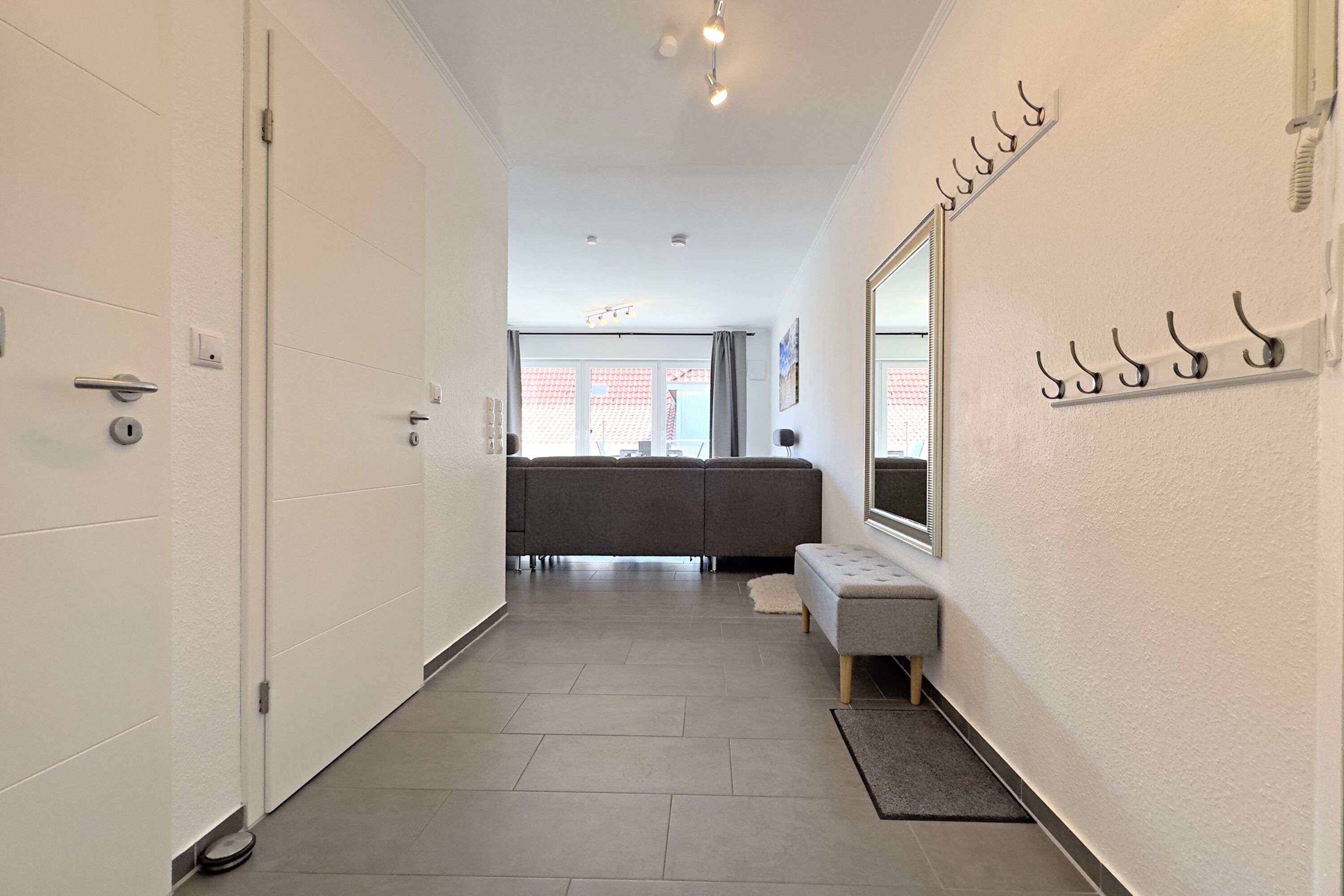 Eingangsbereich Flur Penthousewohnung Heimathafen