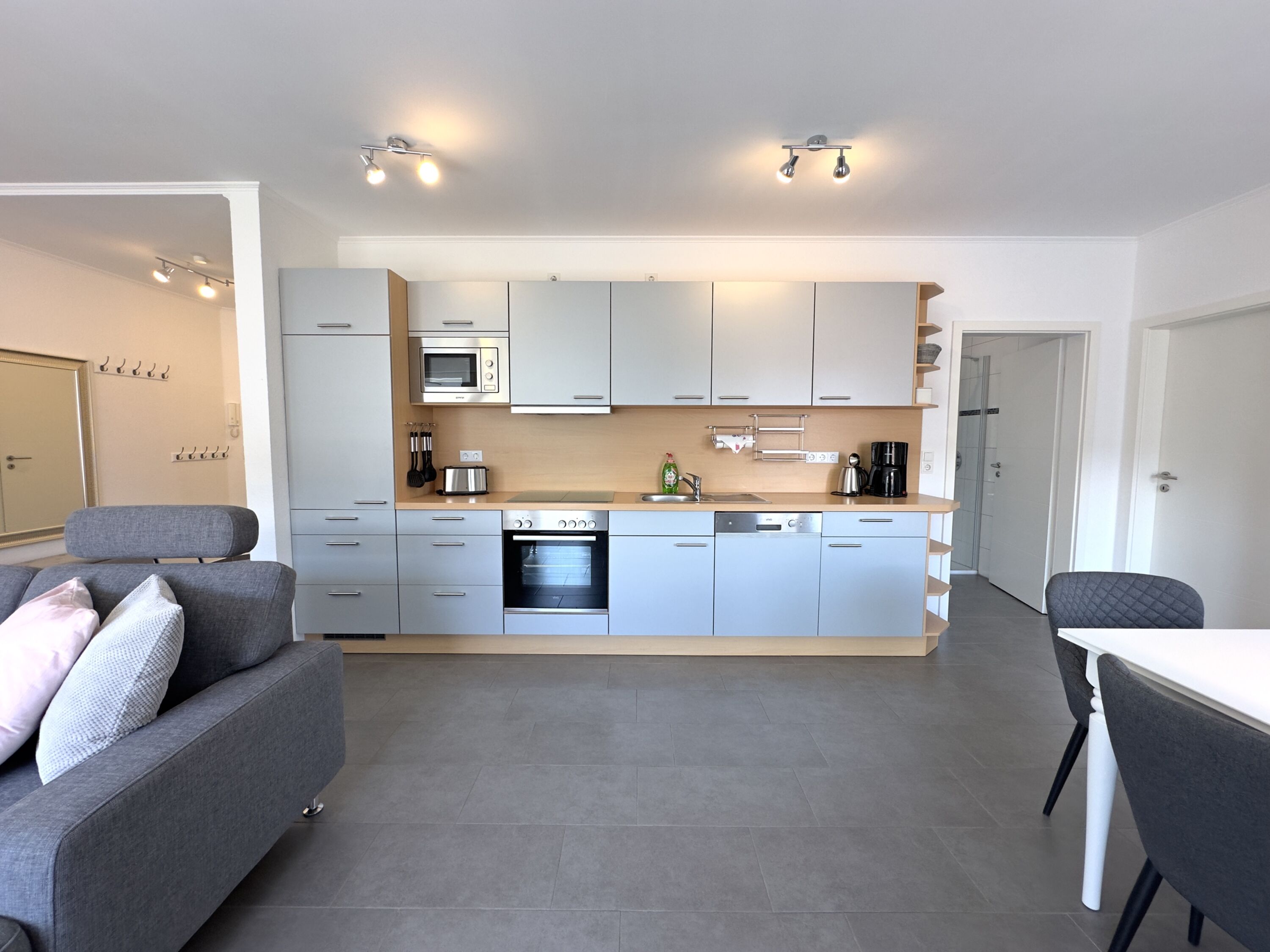 Küchenzeile Penthousewohnung Heimathafen