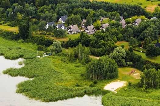 Fischerhaus Quilitz - Luftaufnahme 