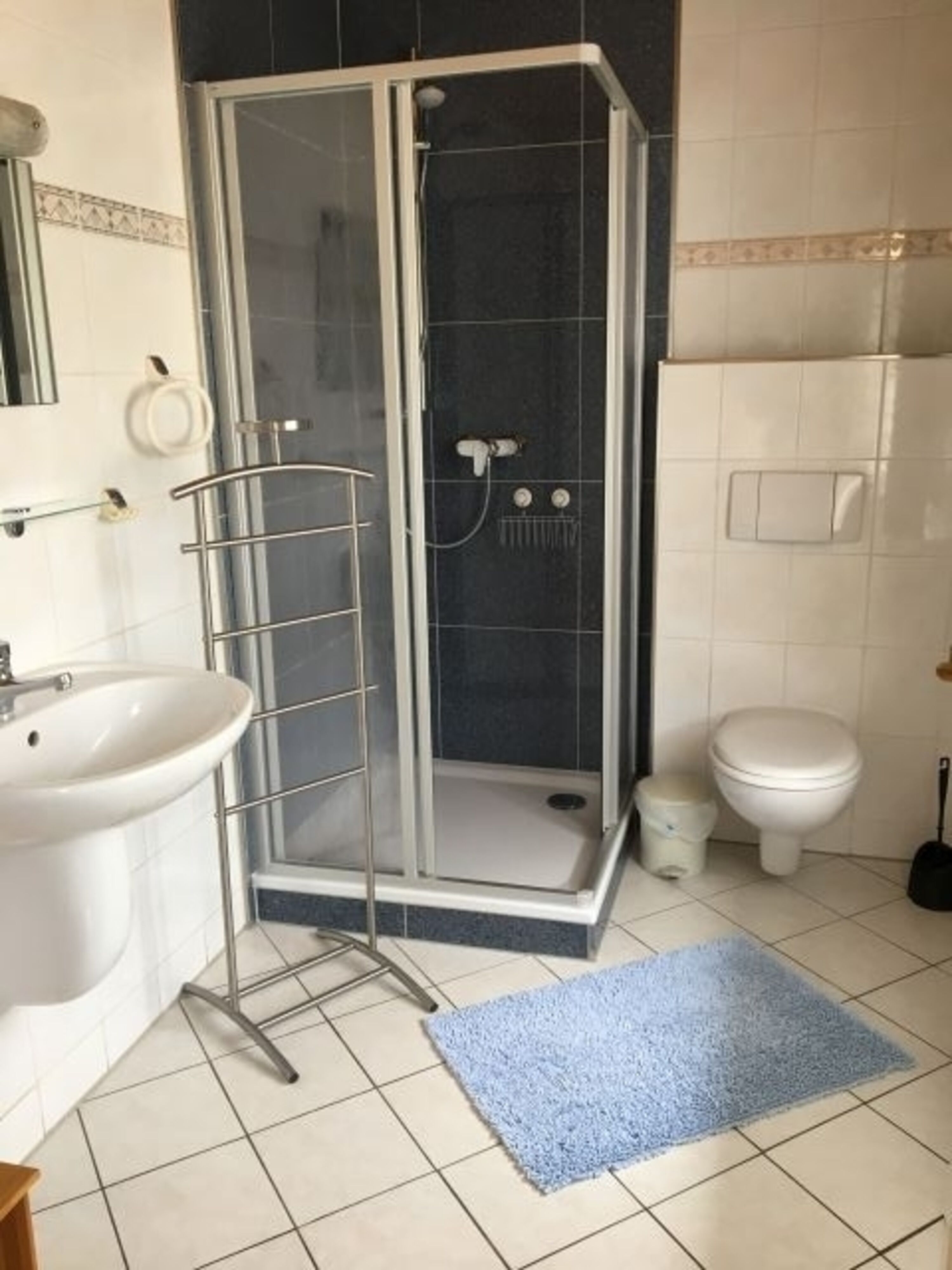 Typ 2 - Bad mit Dusche, WC, Fenster, Fön