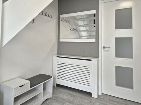 Garderobe im Eingangsbereich