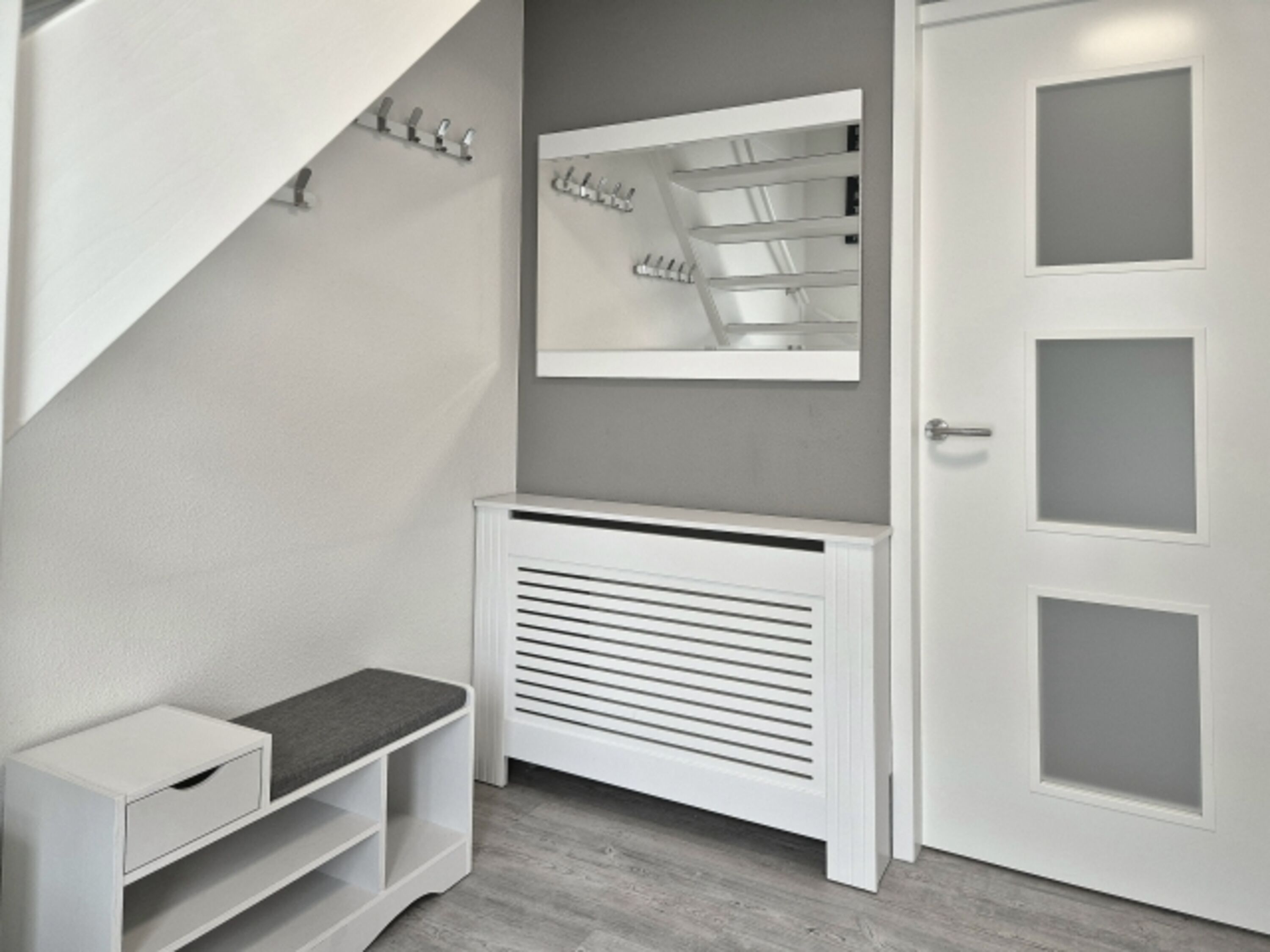 Garderobe im Eingangsbereich
