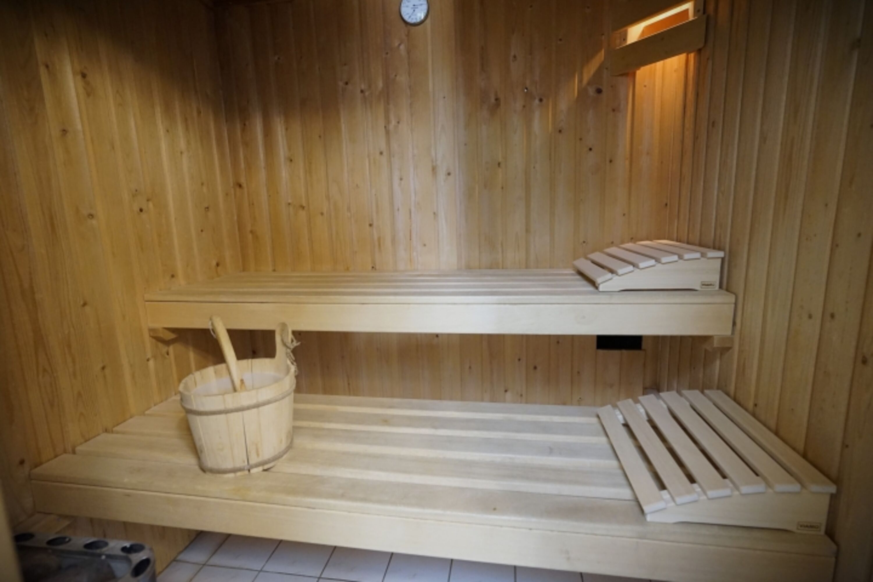 Entspannen Sie in unserer finnischen Sauna