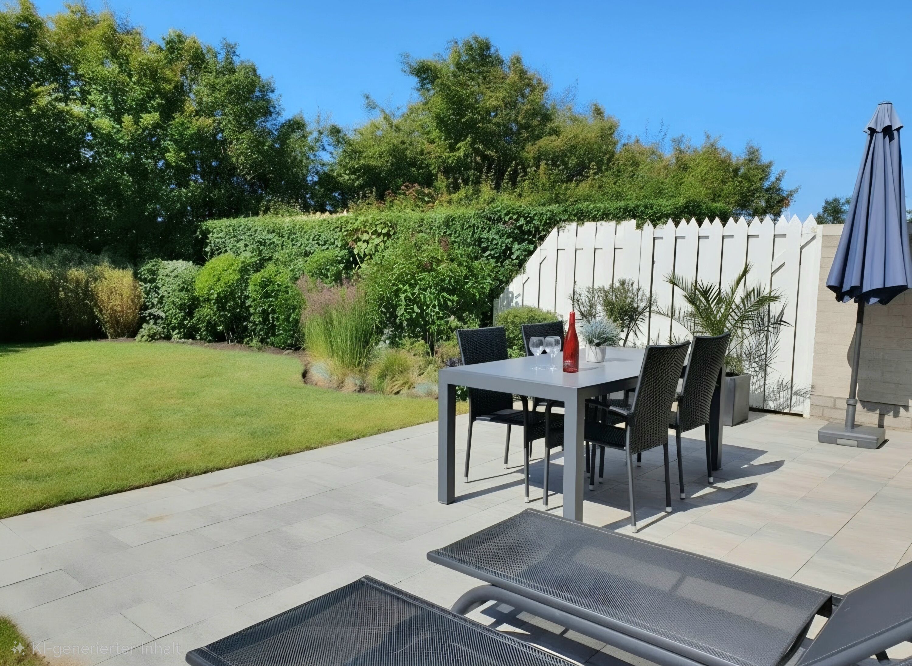 Genießen Sie den ganzen Tag die Sonne auf unserer großen Südterrasse