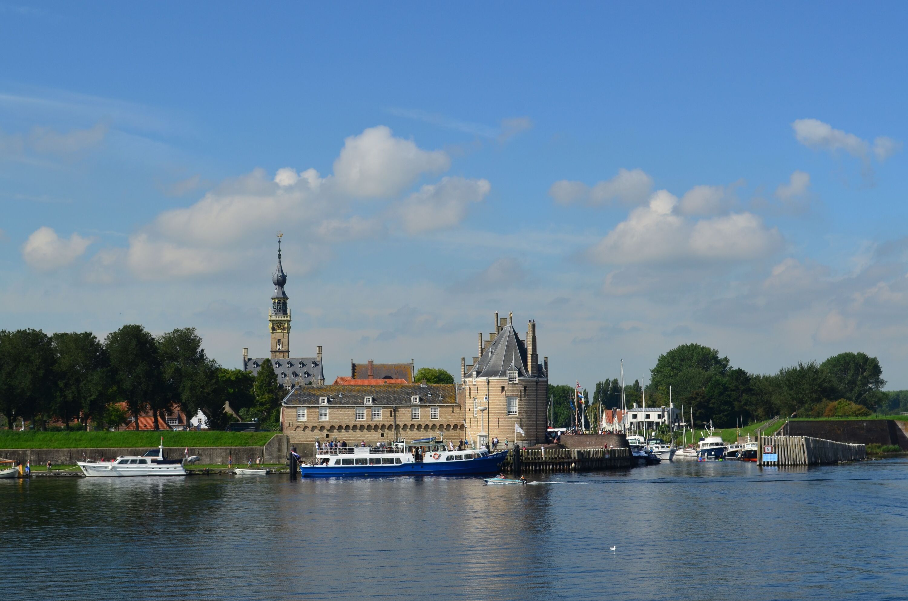 Das pittoreske Veere am Veerse Meer