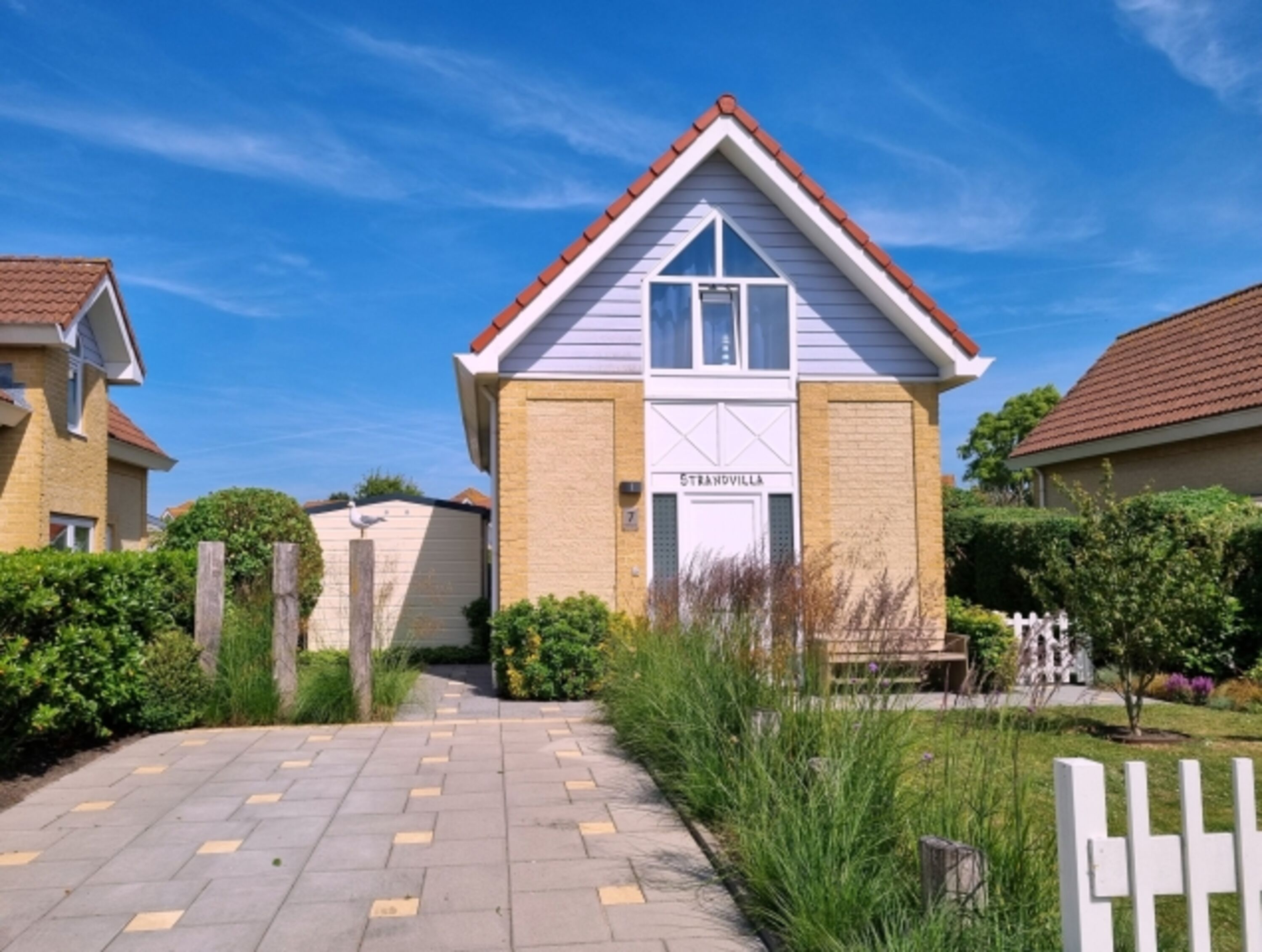 Parkplatz am Haus