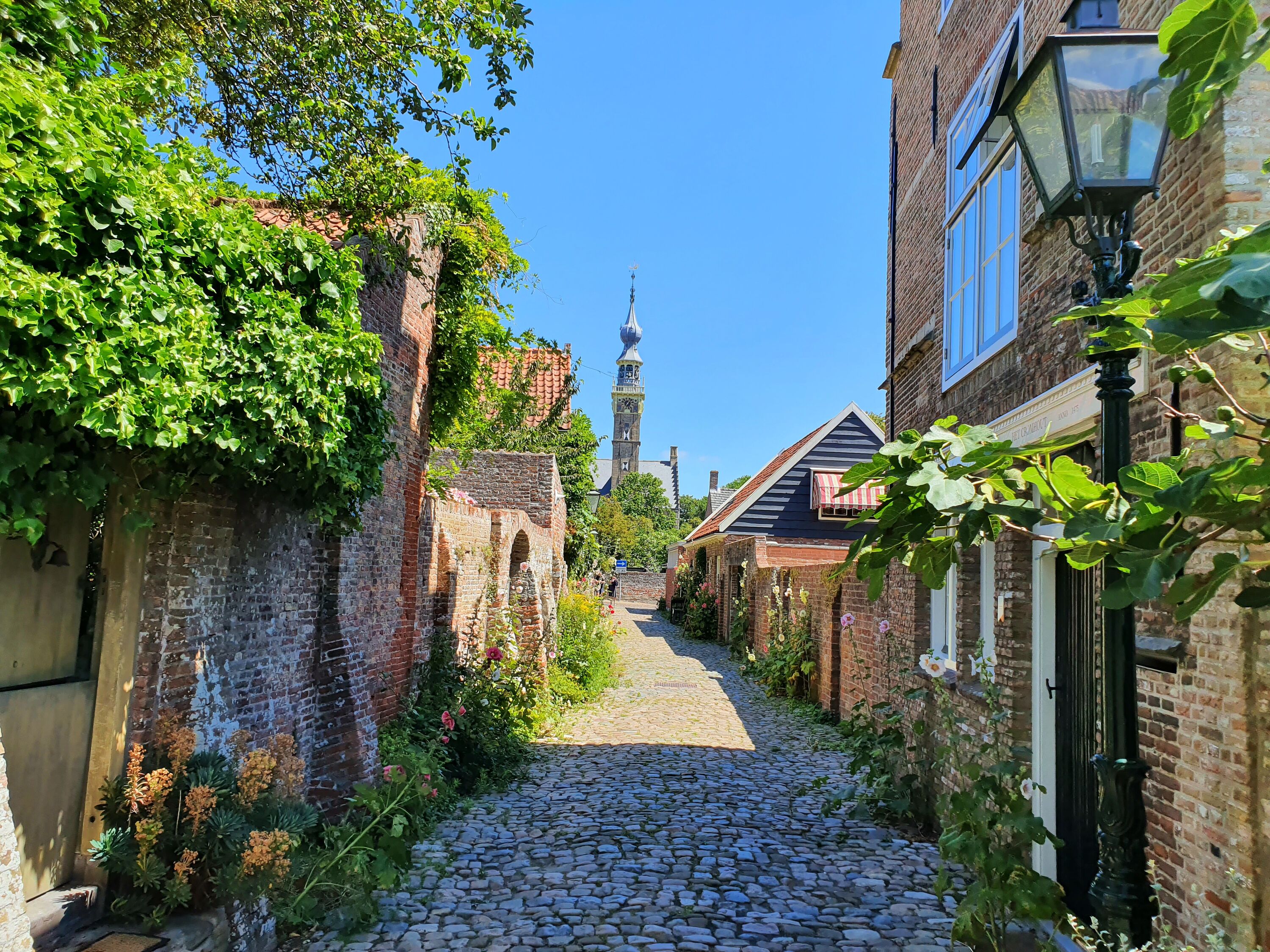 Malerische Gassen in Veere