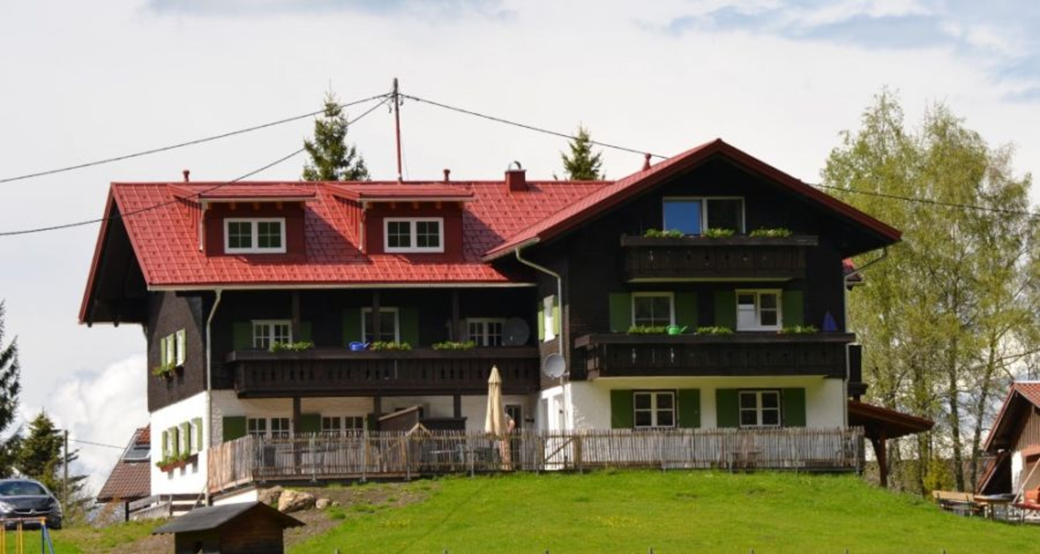 Haus von Süden aus