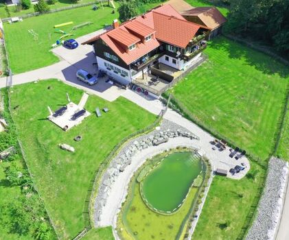 Haus von oben ( Drohne)