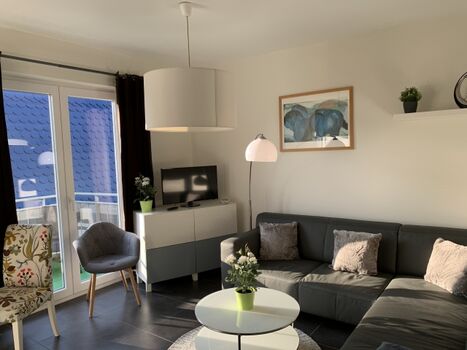 Wohnzimmer mit Eckcouch