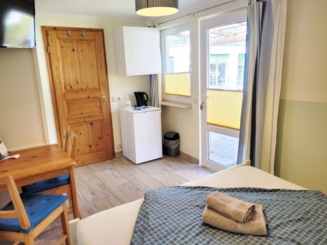 Zimmeransicht Einzelzimmer mit Terrasse